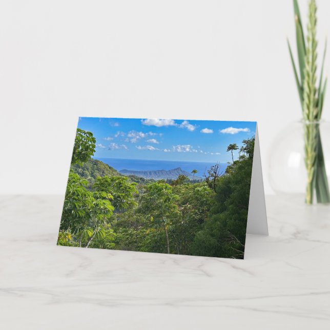 Diamond Head  Holiday Card (Front)