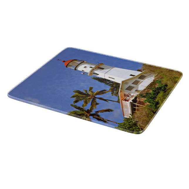 Diamond Head Lighthouse, Oahu Hawaii Cutting Board (Corner)