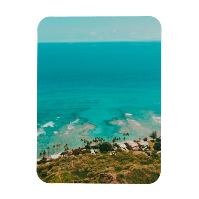 Diamond Head Viewpoint  Magnet (Vertical)