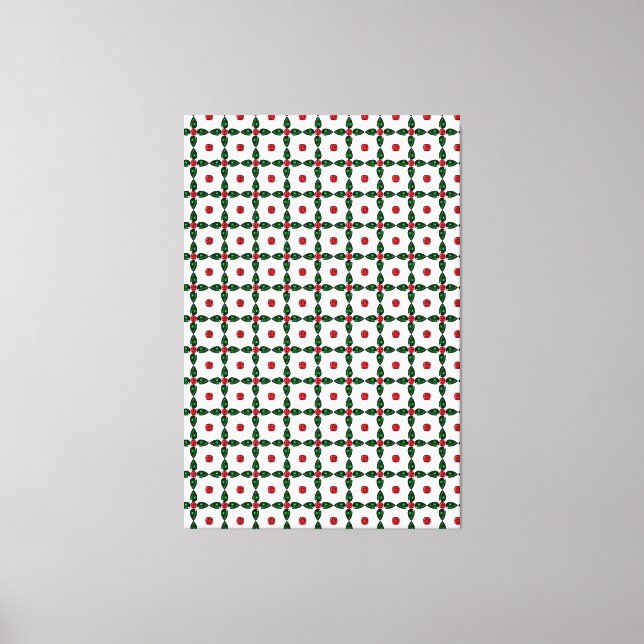 Diamond Heart Canvas Print (Front)