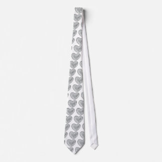 Diamond Heart Tie