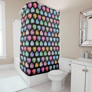 Diamond Heart Watercolor Pattern Cute Pastel Girly