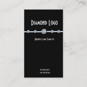 Diamond Jewellery - Diamond Logo Business Card