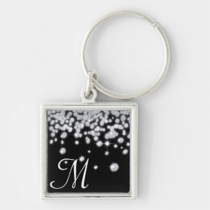 Diamond Jewels Jewellery Glitz Glam Glamou Key Cha Keychain
