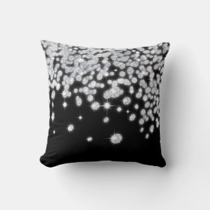 Diamond Jewels Jewellery Glitz Throw Couch Pillow