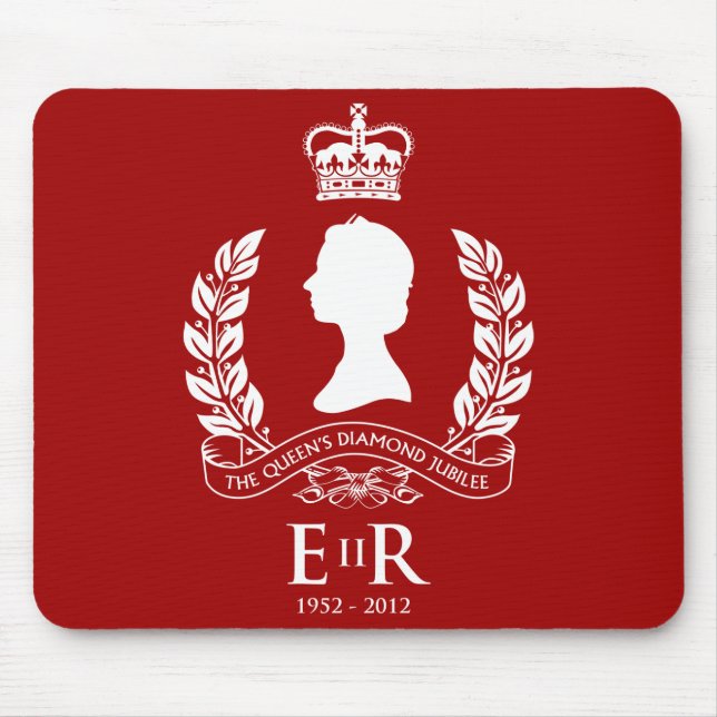 Diamond Jubilee Commemorative Mousemat Mouse Pad (Front)