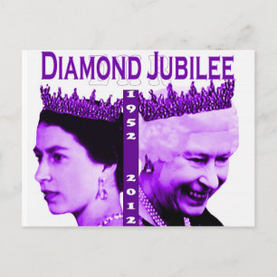 Diamond Jubilee commemorative postcard