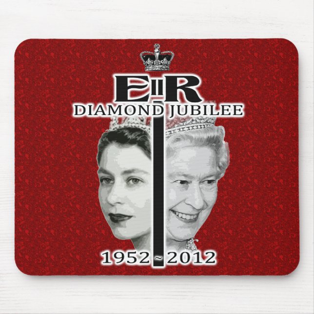 Diamond Jubilee Mouse Pad (Front)