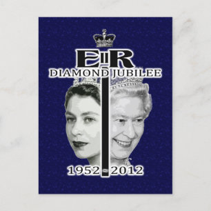 Diamond Jubilee Postcard