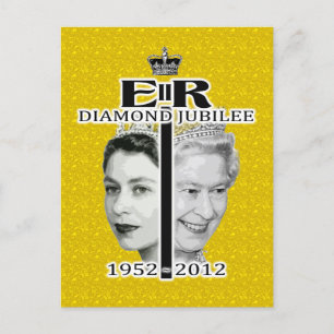 Diamond Jubilee Postcard