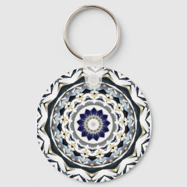 Diamond Kaleidoscope Keychain (Front)
