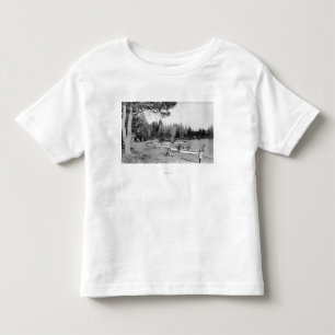 Diamond Lake, Oregon Beach Swimmers Photograph Toddler T-shirt