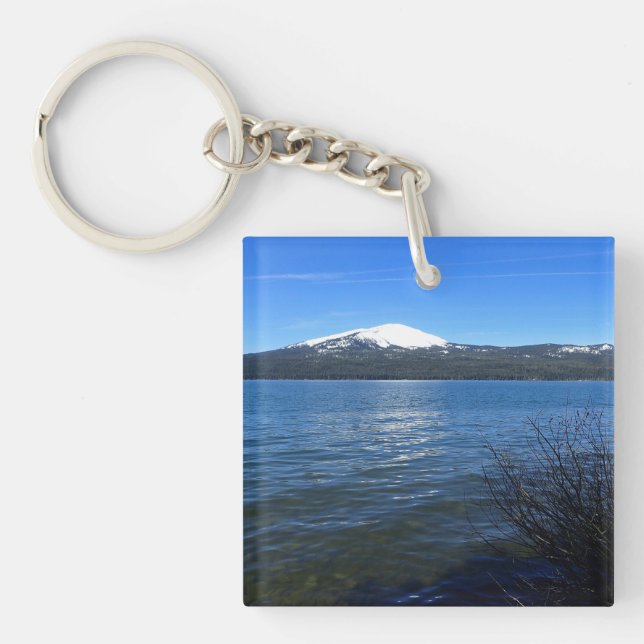 Diamond Lake, Oregon Keychain (Front)