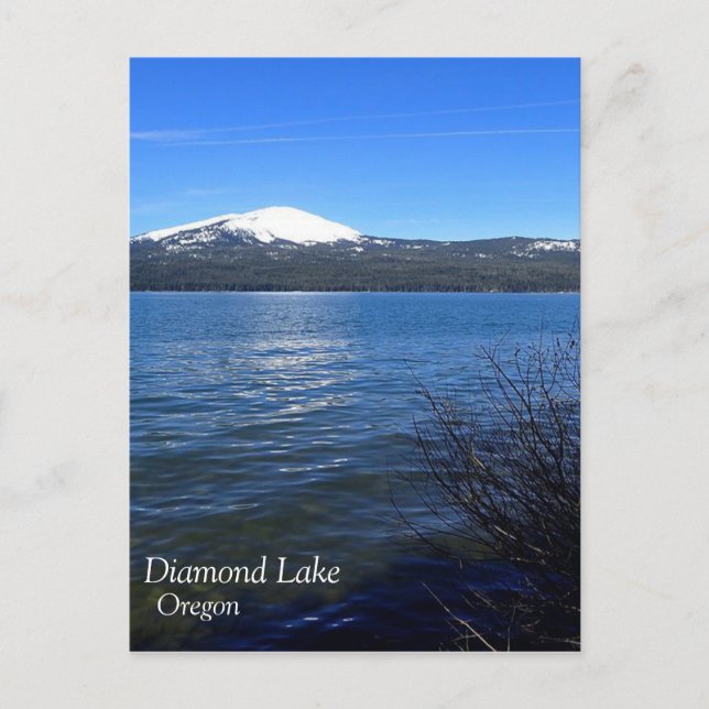 Diamond Lake, Oregon Postcard (Front)