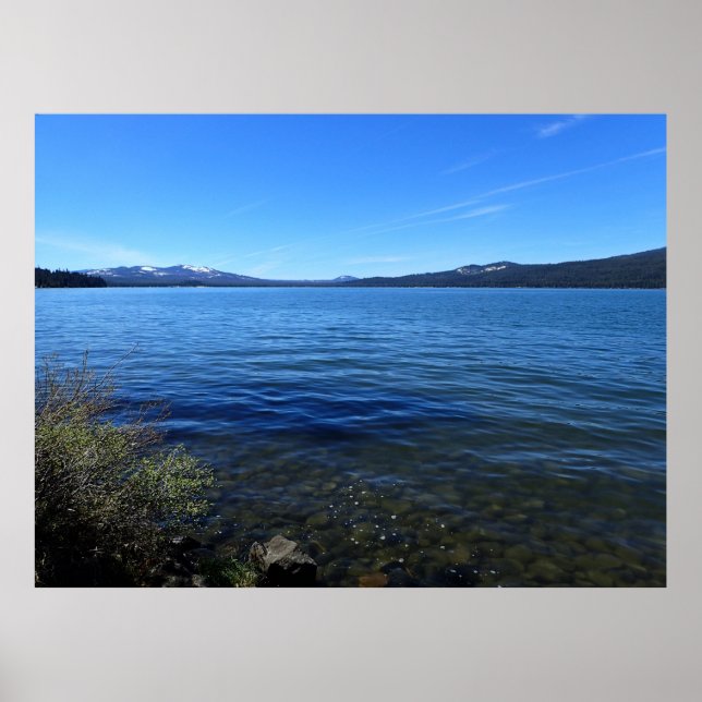 Diamond Lake, Oregon Poster (Front)
