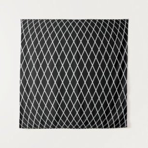 Diamond lattice geometric texture. tapestry