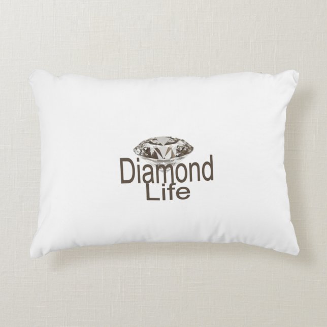 Diamond Life  Accent Pillow (Front)