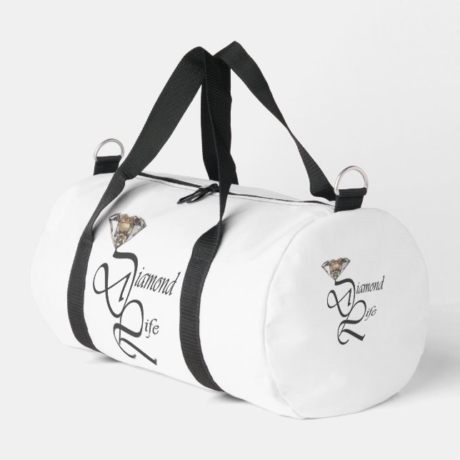 Diamond Life  Duffle Bag (Left Corner)