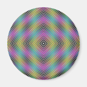 Diamond lines Magnet
