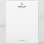 Diamond Logo House Cleaning Service Letterhead<br><div class="desc">Sparkling Diamond Logo - perfect for a housekeeping company,  housekeeper,  jewellery store,  diamond wholesaler or maid service. Simple design with Twitter,  Facebook Instagram and email icons on backside. For additional matching marketing materials please contact me at maurareed.designs@gmail.com. For more premade logos visit logoevolution.co.</div>