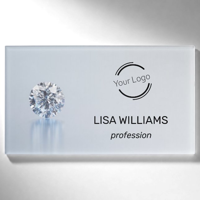 Diamond Logo Name Tag (Front)