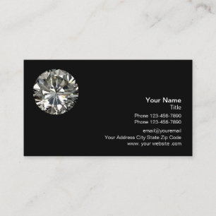 Diamond Logo Template Business Card