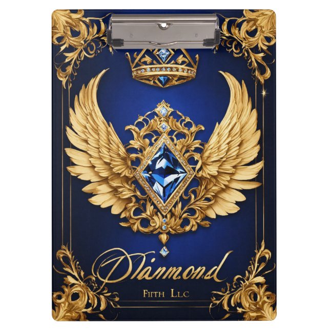 "Diamond Majesty Clipboard - AK Online Store" (Front)