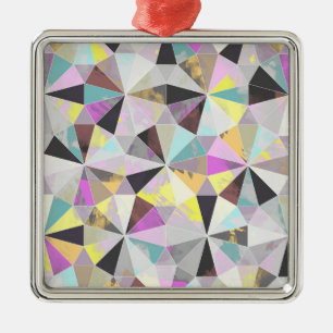 Diamond Metal Ornament