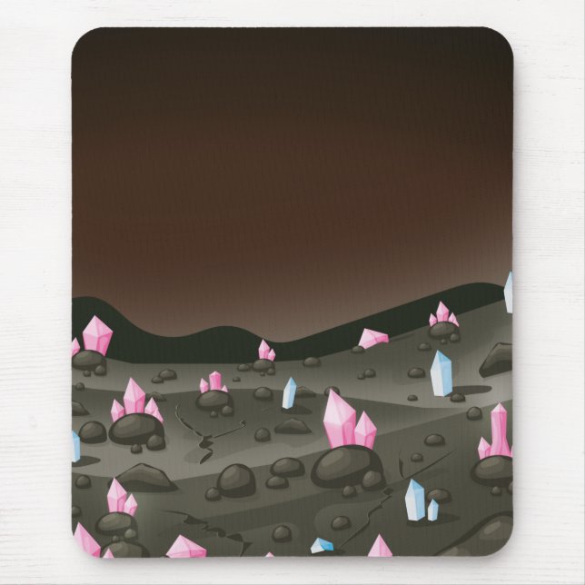 Diamond Mine Mouse Pad (Front)