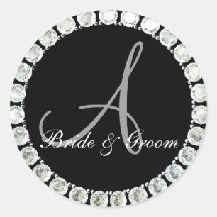 Diamond monogram A customizable seal