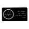 Diamond Monogram Names Address Labels