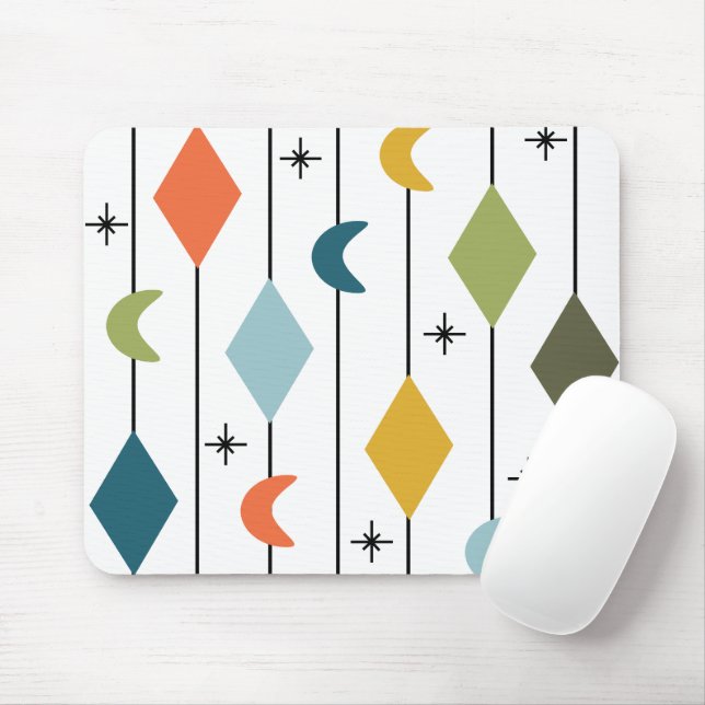 Diamond Moons  Mouse Pad (With Mouse)