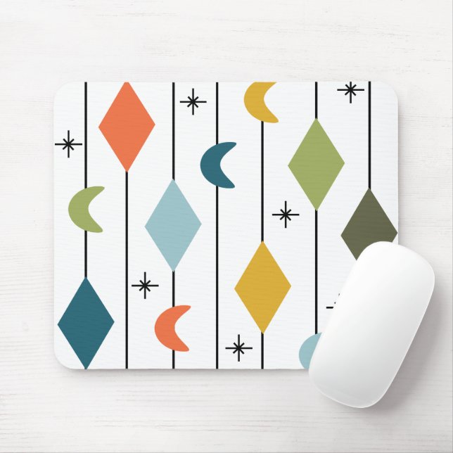 Diamond Moons  Mouse Pad (With Mouse)