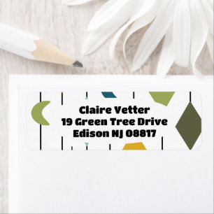Diamond Moons Return Address Label