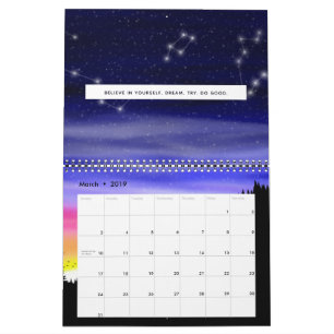 Diamond Night Calendar
