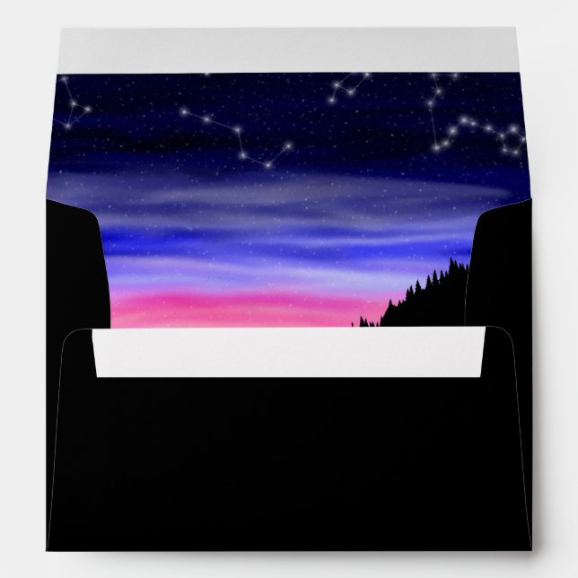 Diamond Night Envelope (Back (Bottom))