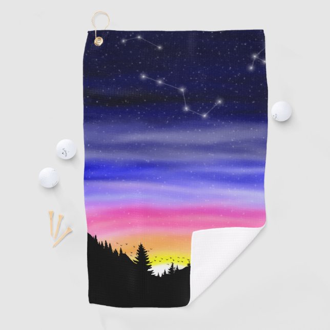 Diamond Night Golf Towel (InSitu)