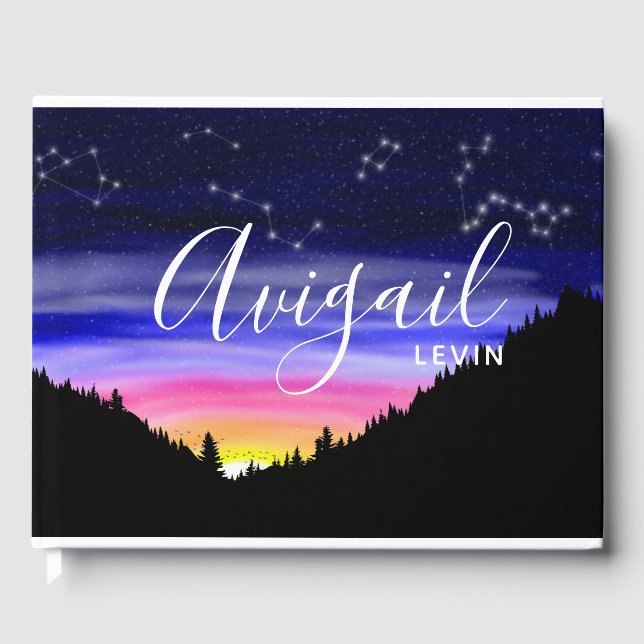 Diamond Night Guest Book (Front)