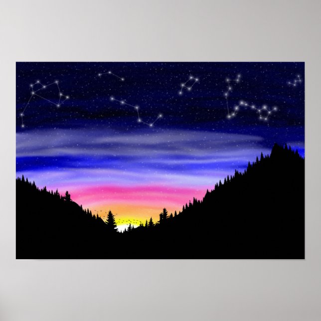 Diamond Night Poster (Front)