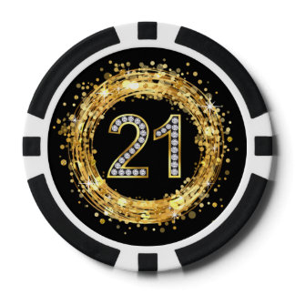 How to play 21 with poker chips