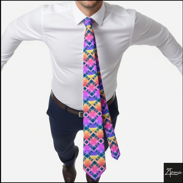 diamond pattern 2  tie (Creator Uploaded)