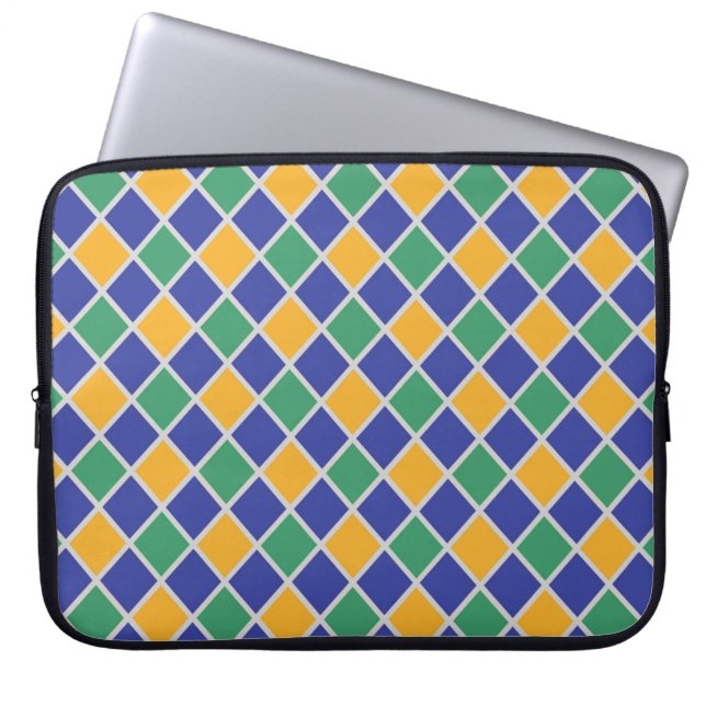 Diamond Pattern #83 Laptop Sleeve (Front)