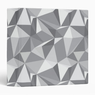 Diamond Pattern - Abstract Polygon Binder