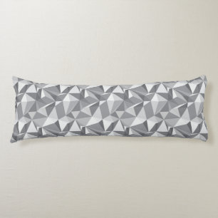Diamond Pattern - Abstract Polygon Body Pillow