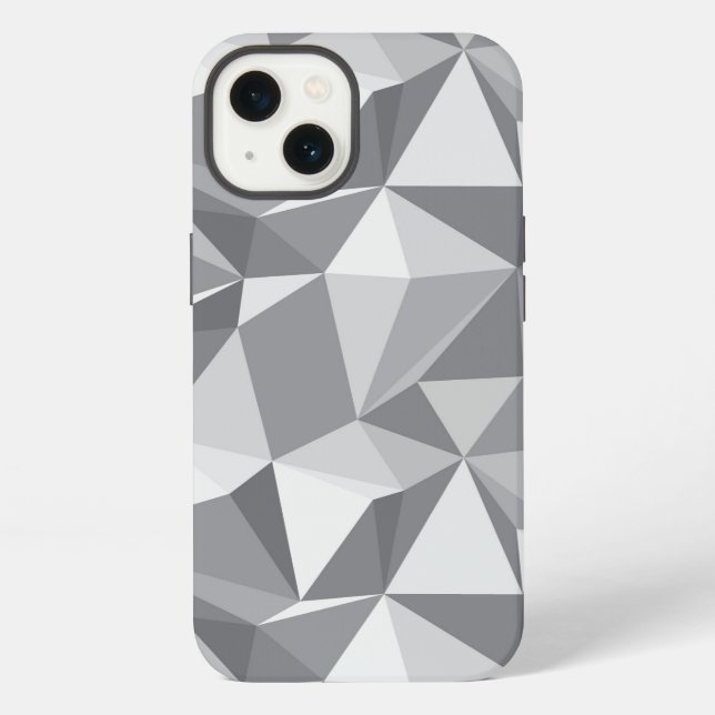 Diamond Pattern - Abstract Polygon iPhone Case (Back)