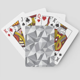 Diamond Pattern - Abstract Polygon Playing Cards