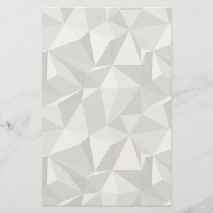 Diamond Pattern - Abstract Polygon Stationery