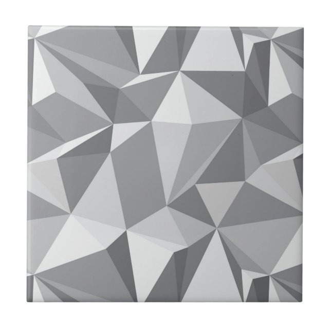 Diamond Pattern - Abstract Polygon Tile (Front)
