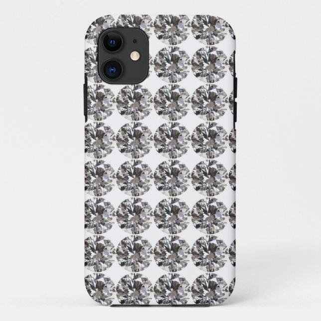 Diamond Pattern Case-Mate iPhone Case (Back)
