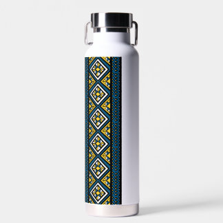 diamond pattern design, ankara water bottle
